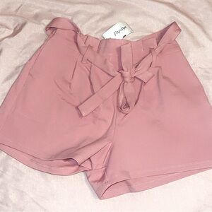 Mauve Pink Casual Shorts